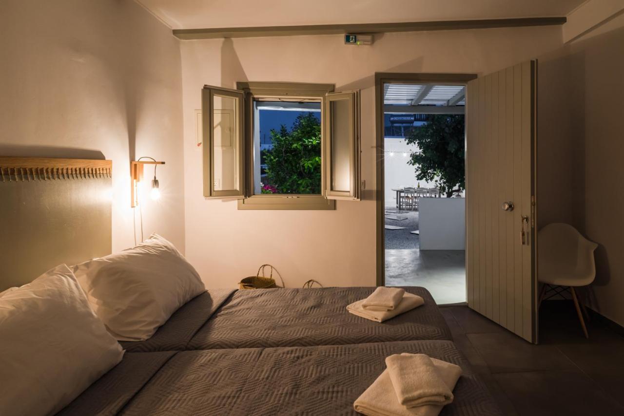 White And Grey Appartement Mykonos Town Buitenkant foto