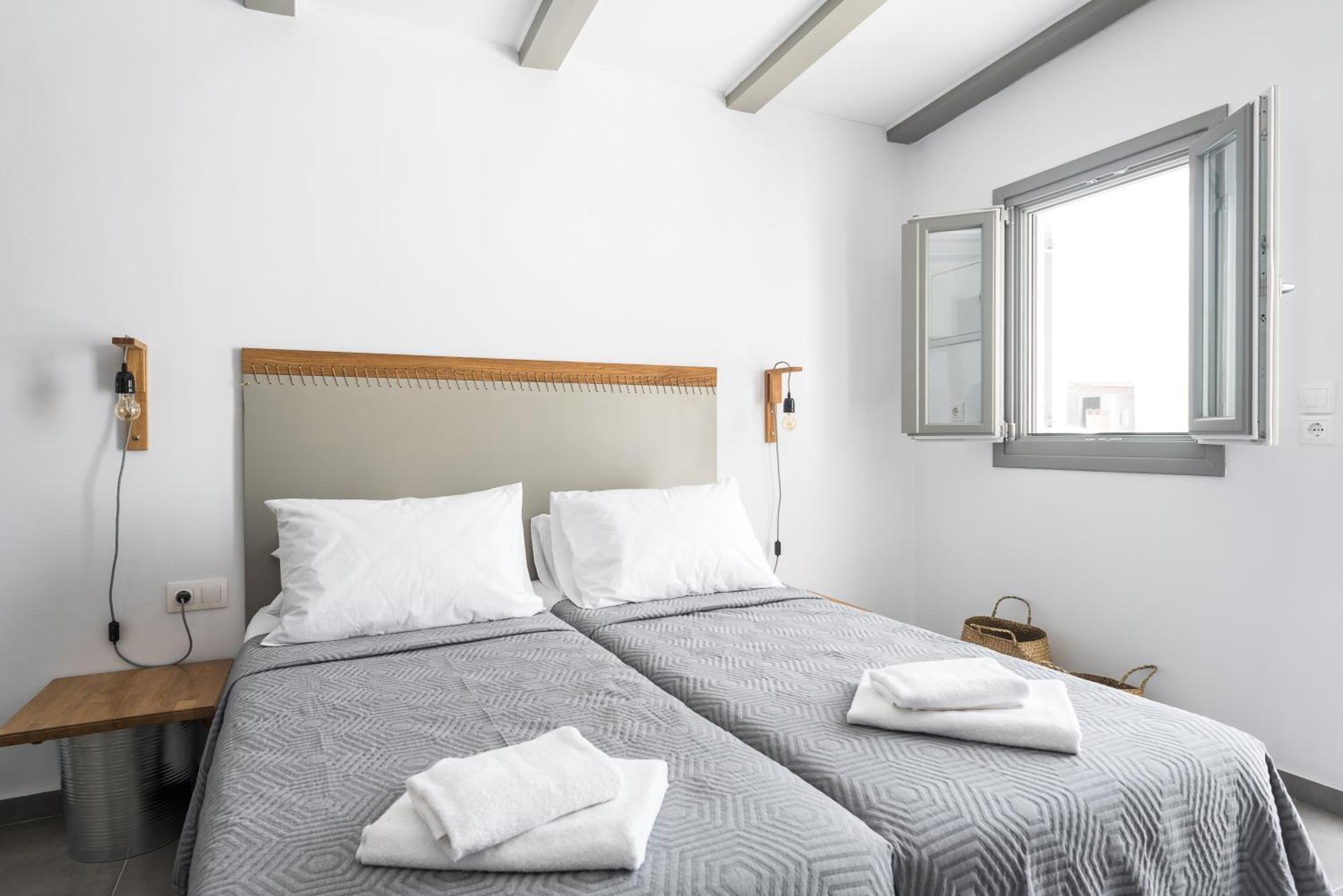 White And Grey Appartement Mykonos Town Buitenkant foto
